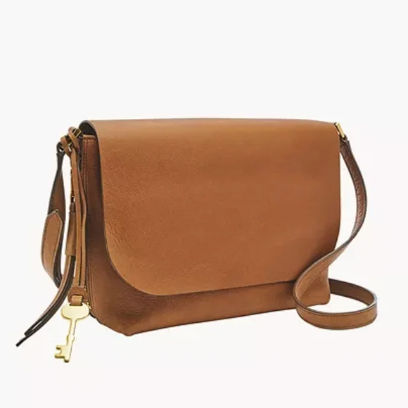 FOSSIL MAYA LEATHER CROSSBODY BAG - Picture 14 of 15